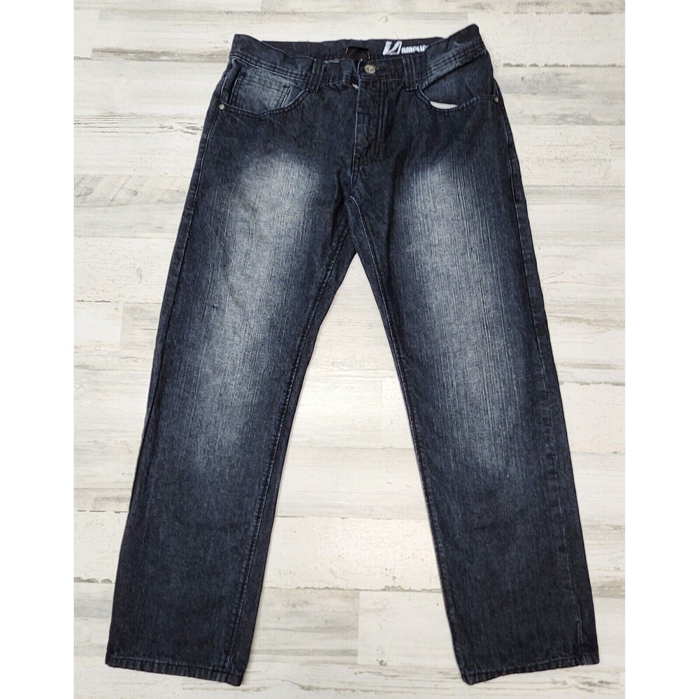 Amplify blue Jeans Men 34x30 Blue Wash Streetwear Skater Grunge